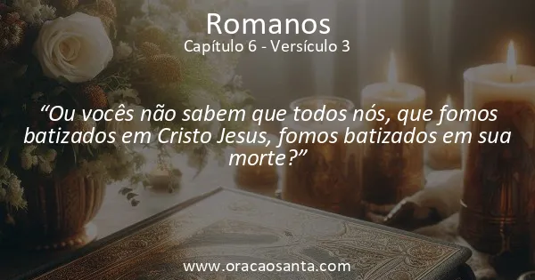 Romanos 6:3