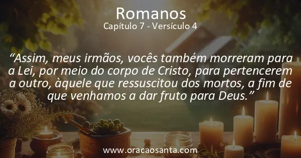 Romanos 7:4