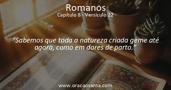 Romanos 8:22