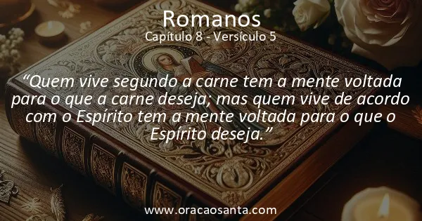Romanos 8:5