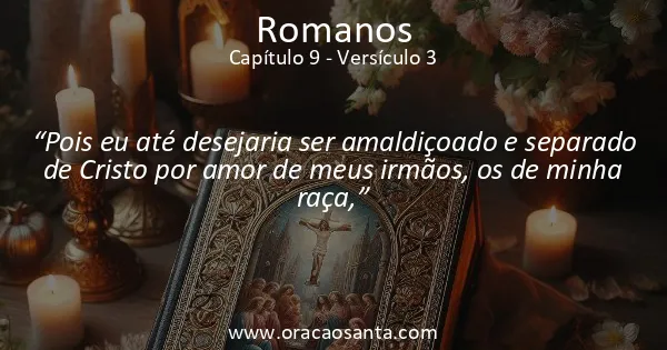 Romanos 9:3