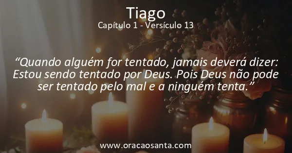 Tiago 1:13