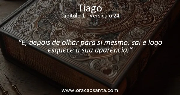 Tiago 1:24