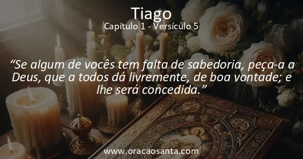 Tiago 1:5
