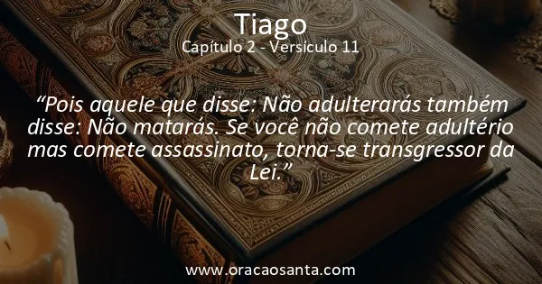 Tiago 2:11