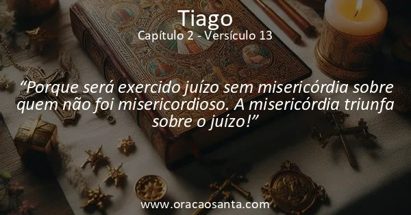 Tiago 2:13