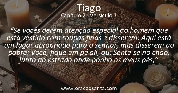 Tiago 2:3