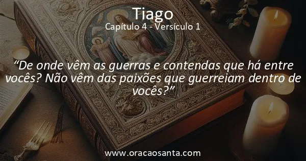Tiago 4:1