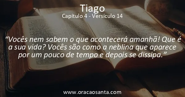 Tiago 4:14
