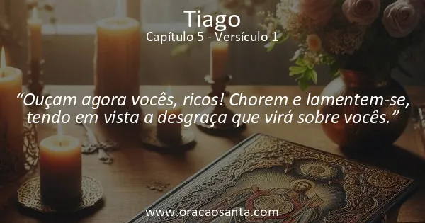 Tiago 5:1