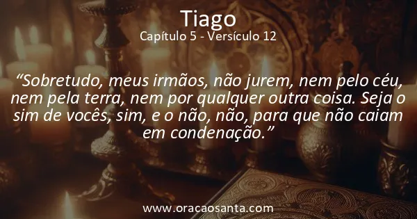 Tiago 5:12