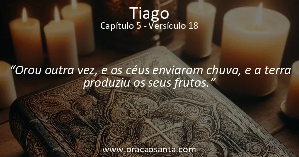 Tiago 5:18
