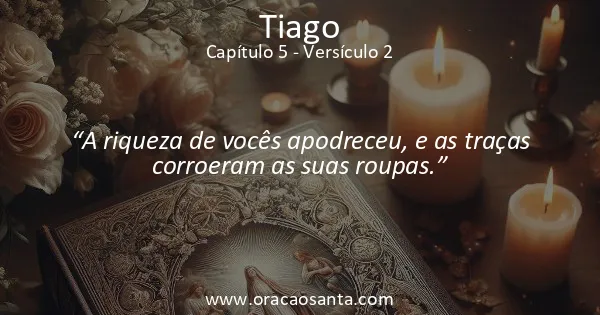 Tiago 5:2