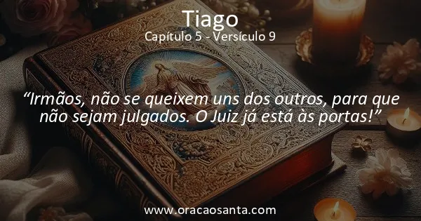 Tiago 5:9