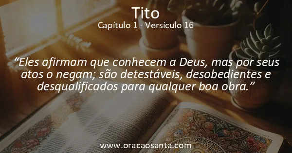 Tito 1:16