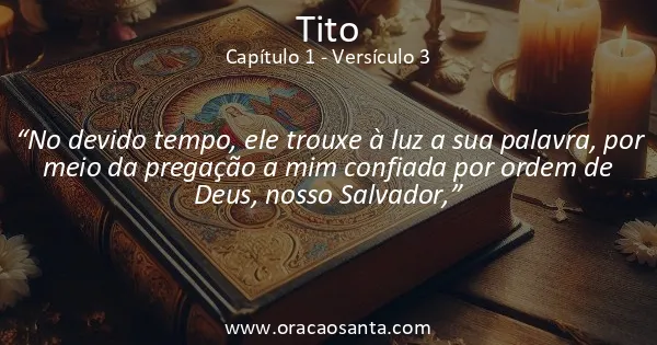 Tito 1:3