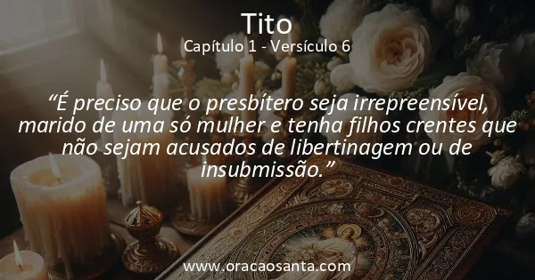 Tito 1:6