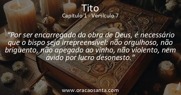 Tito 1:7