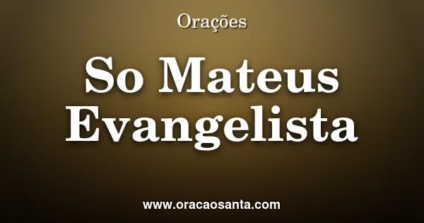 São Mateus Evangelista
