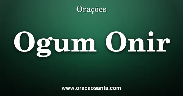 Ogum Onirê