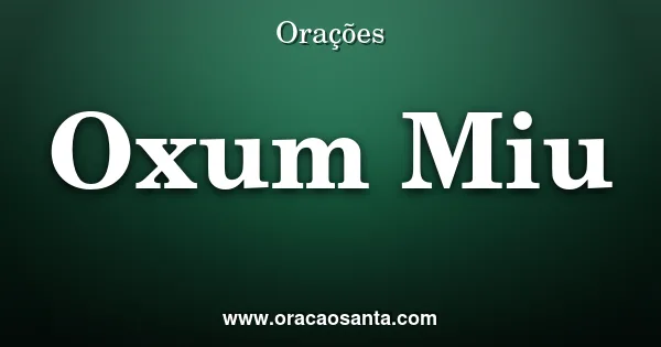 Oxum Miuá