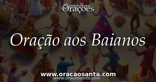 Oração aos Baianos