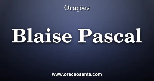 Blaise Pascal