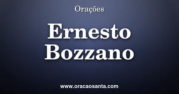 Ernesto Bozzano