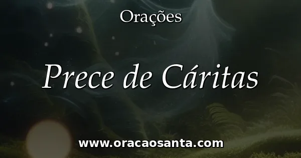 Prece de Cáritas