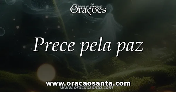 Prece pela paz