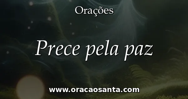 Prece pela paz
