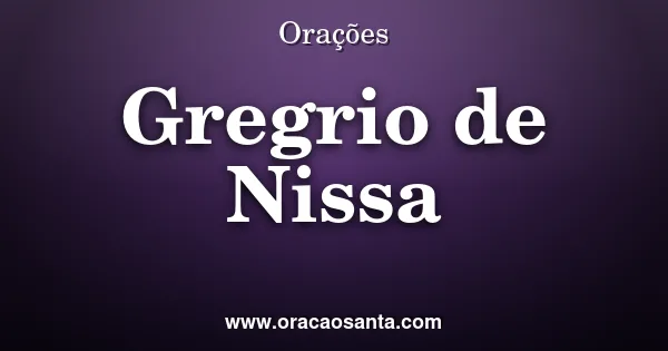 Gregório de Nissa