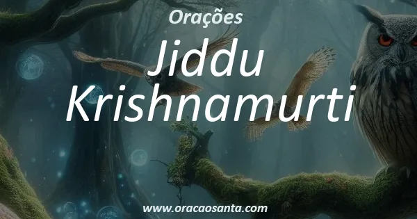 Jiddu Krishnamurti