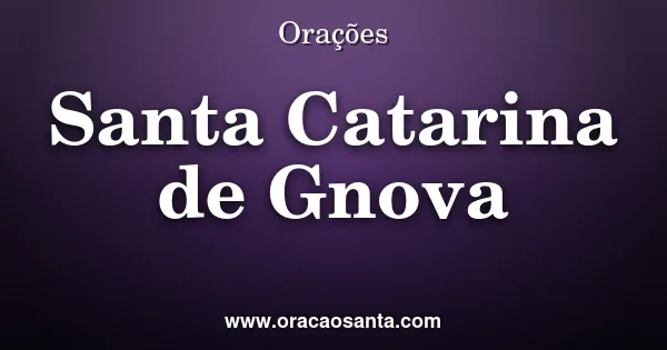 Santa Catarina de Gênova