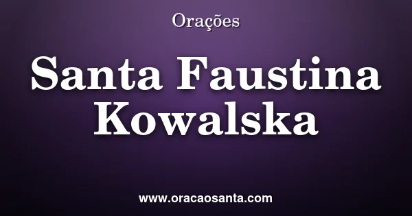 Santa Faustina Kowalska