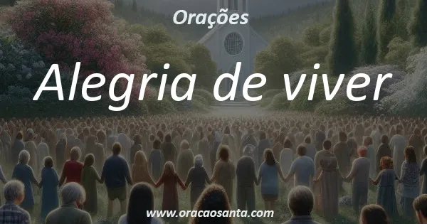 Alegria de viver