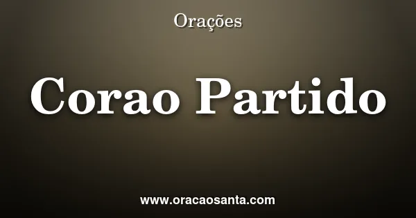 Cura do coração partido