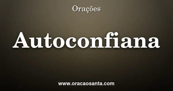Fortalecimento da autoconfiança