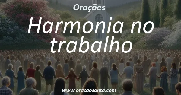 Harmonia no trabalho