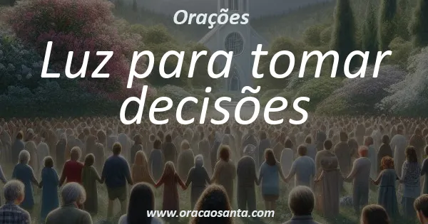 Luz para tomar decisões