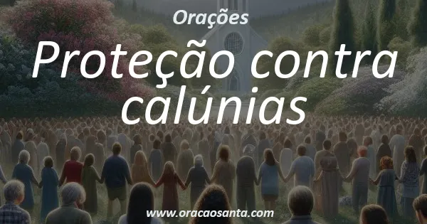 Proteção contra calúnias