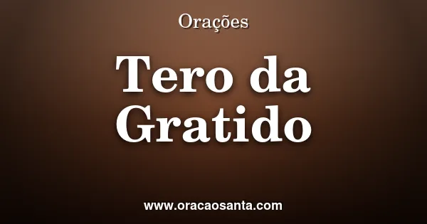 Terço da Gratidão