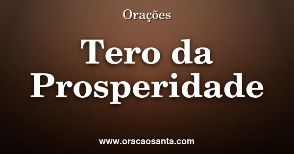 Terço da Prosperidade
