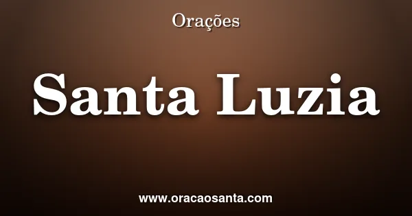 Terço de Santa Luzia