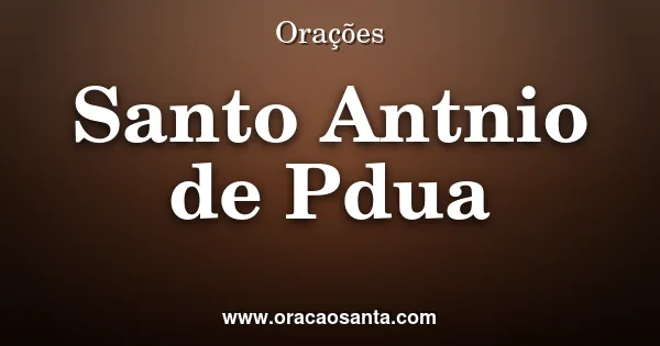 Terço de Santo Antônio de Pádua