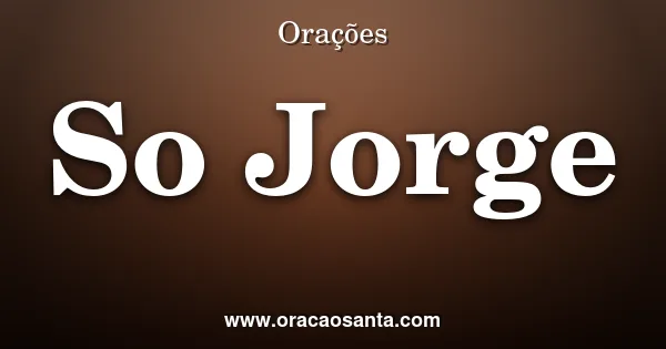 Terço de São Jorge