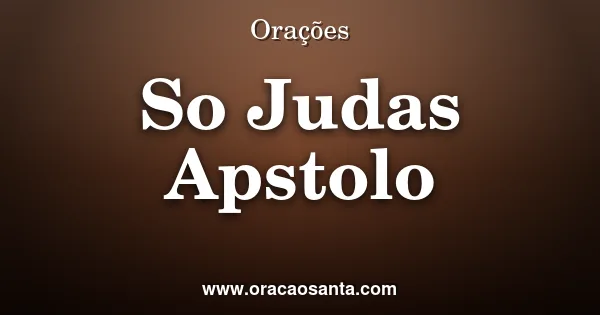 Terço de São Judas Apóstolo